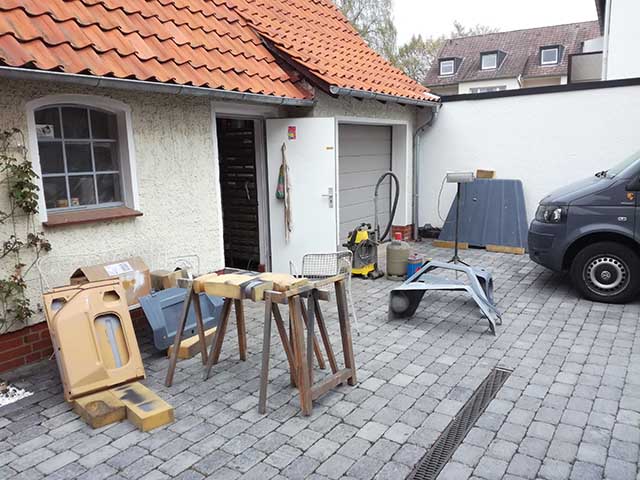 Garage fegen